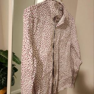 Mens floral print shirt. Never worn.